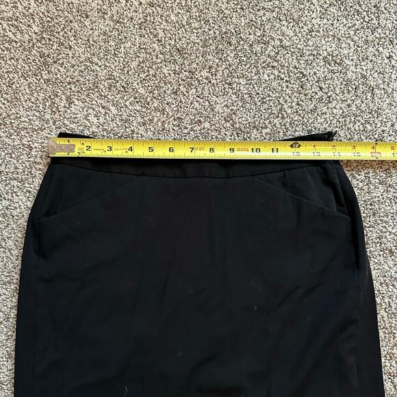 Theory black pencil skirt size 0 - Picture 8 of 8